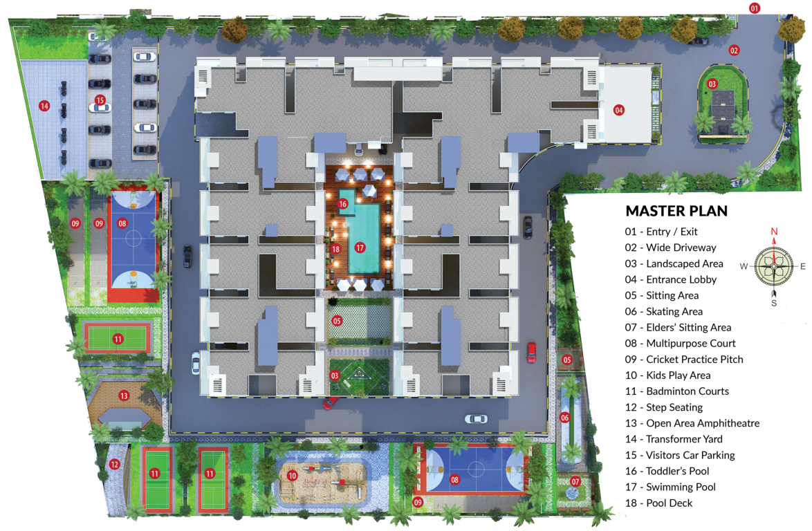 Nikhar Aventino Master Plan